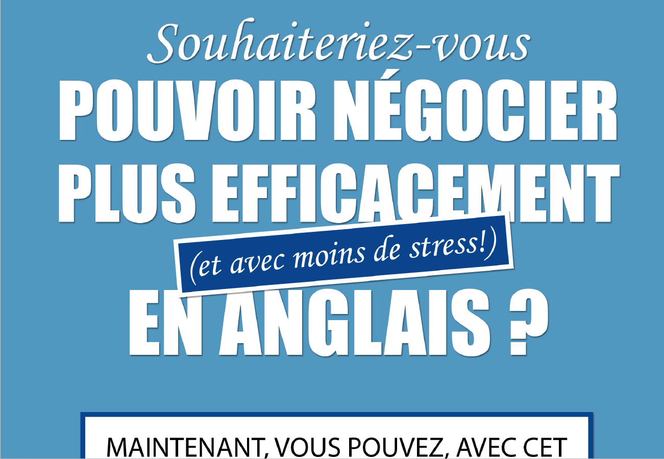 Négotiations PDF | Cours D’Anglais Juridique